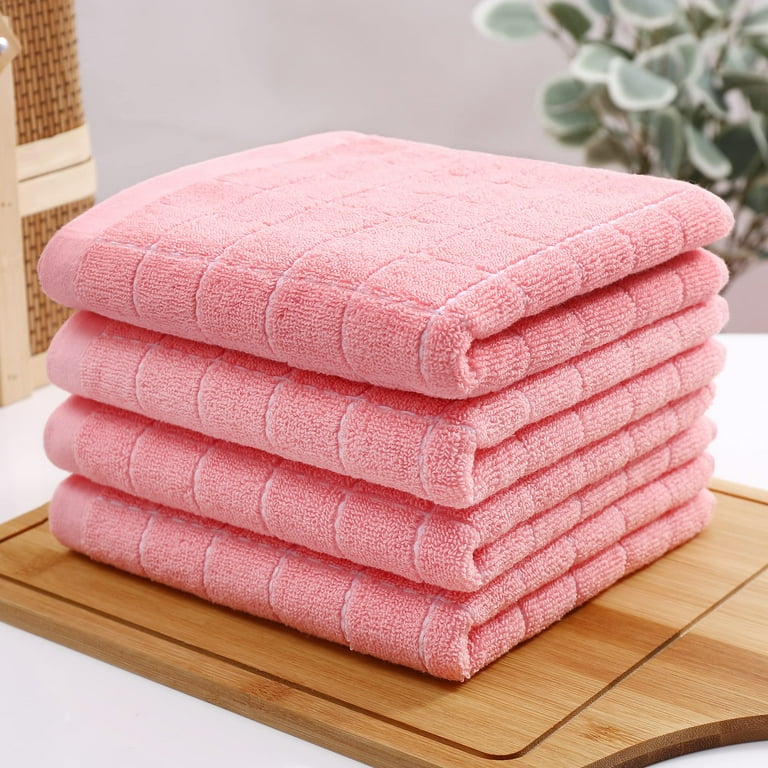  100% Pure Cotton Kitchen Dish Cloths 6 Packs 13x28