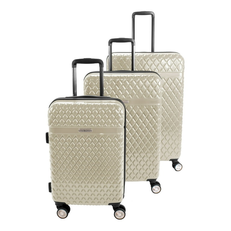Kathy Ireland Yasmine 3-Piece Hardside Luggage Set - Walmart.com