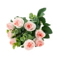 thumbnail image 1 of Guardoinrt Soie Élégantes Roses Artificielles Ajouter Sophistication et Beauté à l'Espace Aspect Réaliste Polyvalent Rose Clair, 1 of 6