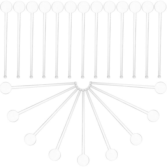 ifundom stirrer sticks Coffee Stirrers Reusable Plastic 80pcs