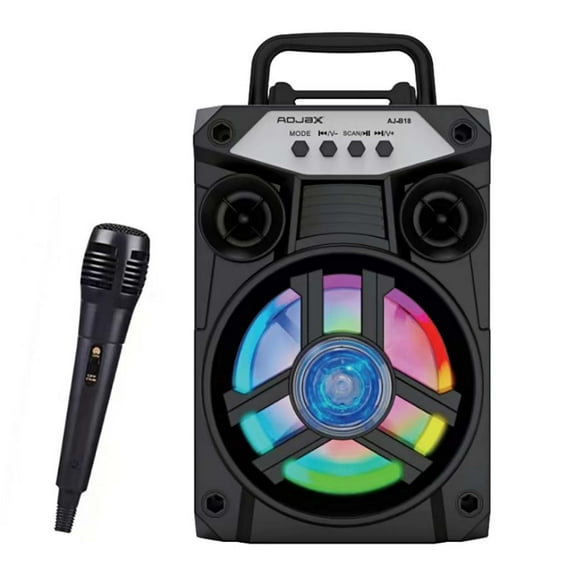 Bdday Portable Bluetooth Speakers With Double Subwoofer Bass Bluetooth 5.0 Wireless Speaker Support FM Radio Small Stereo Sound System For Home Party