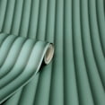 thumbnail image 4 of Fine Decor Raiden Sea Green Ribbed Panel Wallpaper, 4 of 5