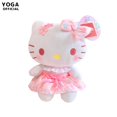 thumbnail image 1 of Sanrio Pachacco-muñeco de peluche de Hello Kitty Kuromi My Melody, muñeco Kawaii de flor de melocotón, peluche suave, sofá, almohada, regalos para niños, 1 of 4