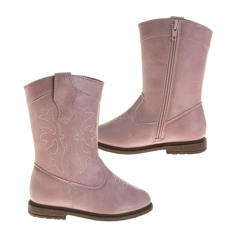 Laura Ashley Giddy Up Girls Cowboy Boots Girl s Size 5 T Pink