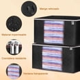 thumbnail image 3 of Bolsa De Almacenamiento, 8 Pcsks Cajas Plegables De Gran Capacidad, Organizadoras Con Asa Reforzada y Cremallera Robusta Para Ropa, Mantas, Edredones, 3 of 4