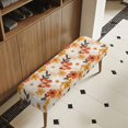 thumbnail image 3 of Whosucclay Butterfly Daisy Print Stretch Dining Bench Cover, Wear Resistant Bench Slipcover Washable Bench Seat Protector Rectangle Bench Cover for Dining Room, Living Room, Bedroom, 3 of 7