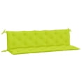 thumbnail image 5 of vidaXL Cushion for Swing Chair Bright Green 70.9" Fabric, 315039, 5 of 8