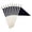 Black, variant on YANDE-11.8 Inch White Pennant Flags, Blank Triangular Flags on Wood Sticks, Pack of 10, for School Projects, Parties, Sports Events, Decorations (B)
