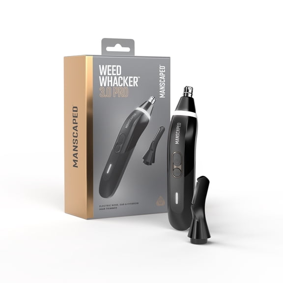 Manscaped Weed Whacker 3.0 Pro Electric Nose and Ear Hair Trimmer, 100-240V