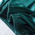 thumbnail image 4 of Sleepwear Sets for Women Lace Cami Tops with Removerable Pad Matching Short Silky Lounge Pajama Set Green M, 4 of 9