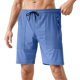thumbnail image 4 of Pantalones de chándal de seda helada para hombre: corte holgado informal, cintura elástica, pantalones cortos de 12,7 cm para correr/hacer ejercicio, tejido de secado rápido., 4 of 8
