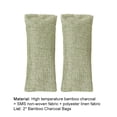 thumbnail image 4 of 2Pcs Bamboo Charcoal Bag Odor Absorber Car Deodorizer Air Purifying Freshener, 4 of 8