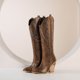 thumbnail image 4 of Otoño e invierno, botas cálidas de talla grande para mujer, tacón de cuña, tacón superalto, estampado de serpiente, botas altas Wmkox8yii sa2518, 4 of 9