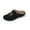 Black, variant on Xfvqtps Orthopedic Sandals for Women Wedge Slide Close Toe Hook and Loop Strap Hollow out Non Slip Breathable Beach Summer Walking Sandals Black