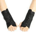 thumbnail image 4 of Kadell 1 Pair L Breathable Carpal Tunnel 2 Wrist Brace Support Splint Sprain Forearm Band 3 Straps Adjustable (Right and Left Hands), 4 of 12