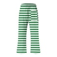 thumbnail image 4 of Weiqiqre Pantalon d'Été pour Femmes Mode Décontractée Mode Femmes Décontractée Imprimé Élastique Ample Pantalon Droit à Jambe Grand avec Poche Rabais, 4 of 4