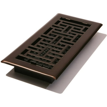 Cast Bronze Wall Register - Decor Grates Oriental Floor Register