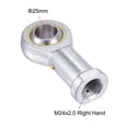 thumbnail image 3 of PHS25 Rod End Bearing 25mm Bore Self-lubricated Joint Bearing M24x2.0 Right Hand Female Thread, 3 of 6