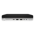 thumbnail image 2 of HP ProDesk 600 G5 - Mini desktop Core i5 9500T / up to 3.7 GHz - RAM 4 GB - HDD 500 GB - UHD Graphics 630 - Gigabit Ethernet - Win 10 Pro 64-bit - monitor: none - keyboard: US - Smart Buy, 2 of 4