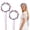 Styleb 2pack, variant on Sparkling Americana Star Crown with Flowing Ribbons US Patriotic Hair Accessory, Fourth of July Hair Accessory