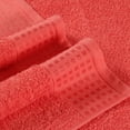 thumbnail image 2 of MyOwn Ultra Soft 6 Pack Cotton Towel Set, Contains 2 Bath Towels 28x55 inch, 2 Hand Towels 16x24 inch & 2 Wash Coths 12x12 inch, Ideal for Everyday use, Compact & Lightweight - Coral Orange, 2 of 6