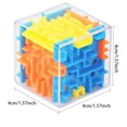 thumbnail image 2 of Labyrinthe Transparent à Six Faces Jouets Éducatifs Labyrinthe Portable pour Enfants, 2 of 6