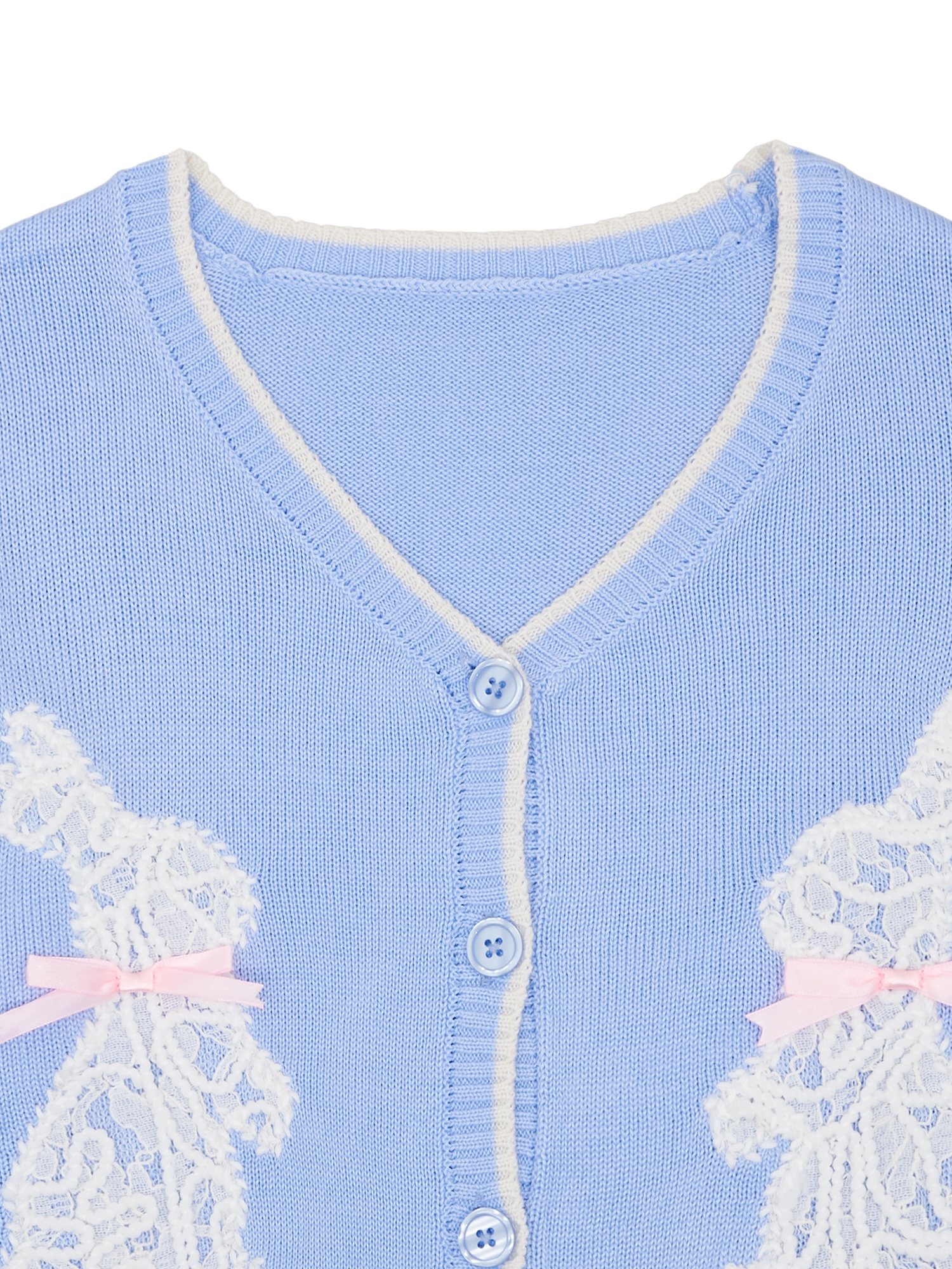 Way to Celebrate Girls Long Sleeve Easter Cardigan, Sizes 4-18