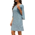 thumbnail image 3 of Vestido de novia COOAN para mujer, encaje, lentejuelas, lentejuelas, 3 of 6
