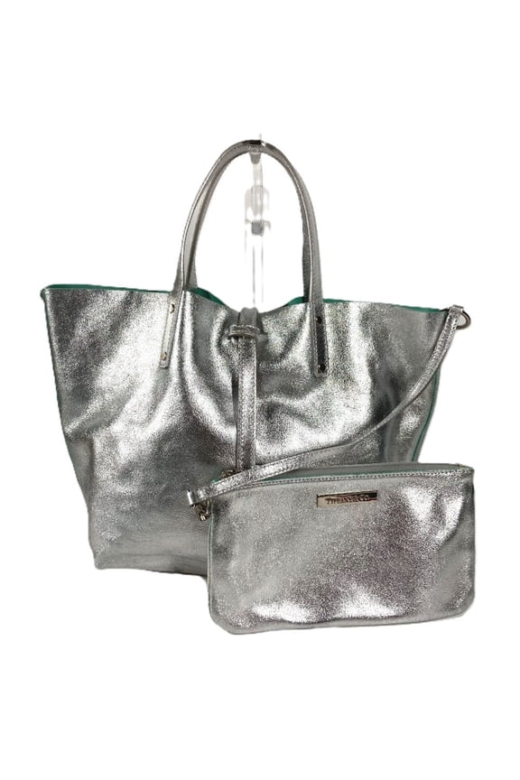Pre-Owned TIFFANY&Co. Tiffany handbag with pouch, logo, reversible, shoulder bag, tote handbag,...
