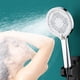 thumbnail image 5 of Cabezal de ducha de mano de alta presión | 5 modos de pulverización ajustables | Filtro de agua dura sin boquillas obstruidas | Material ABS | Para Niños Mayores Familia | Fácil de instalar | Gris, 5 of 8