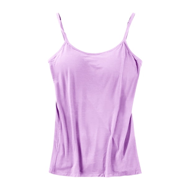 Sujetador deportivo para mujer, sin aros, acolchado, de soporte medio, para Yoga, gimnasio, correr, entrenamiento, camisetas sin mangas para entrenar, dormir y viajar Fridja nalpqowj32961
