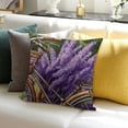thumbnail image 4 of SHANXI Flower Decorative Pillowcase for Sofa 24x24in, 4 of 6