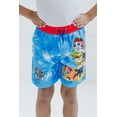 thumbnail image 2 of Paw Patrol Skye Chase Marshall UPF 50+ Swim Trunks Tie Dye Toddler to Little Kid, 2 of 5