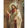 thumbnail image 2 of Anonymous 25x32 White Modern Wood Framed Museum Art Print Titled - ANKLOPFENDER CHRISTUS, 2 of 4