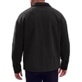 thumbnail image 3 of Men's Casual Lapel Button Long Sleeves Trucker Jacket for Everyday Wear M Black, 3 of 6