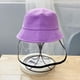 thumbnail image 3 of Sombrero anti-saliva de , gorro anti-escupir con facial, sombrero impermeable a prueba de polvo al para niños n Púrpura, 3 of 3