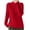 Womens Clothing Red, variant on Womens Knitted Crewneck Sweater, Fall Sweaters for Women Fashion Loose Fit Solid Color Knit Long Sleeve Pullover Tops S-2XL