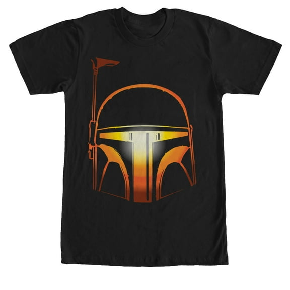 Men's Star Wars Boba Fett Halloween Jack-O'-Lantern Graphic Tee Black Medium