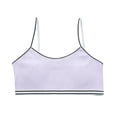 thumbnail image 2 of ATOGUTA Training Bra for Girls Size 8-13 Kids Athletic Seamless Stretchy Crop Tops Dance Yoga Purple, 2 of 3