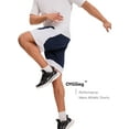 thumbnail image 6 of 6 Pack Mens Mesh Athletic Basketball Shorts with Pockets, Quick Dry Workout Shorts for Men, 6 of 7