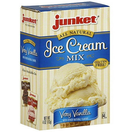 Junket Very Vanilla Ice Cream Mix, 4 oz (Pack of (Best Soft Serve Ice Cream Mix)