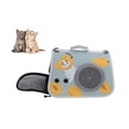 thumbnail image 1 of Portadore De Gatos, Cápsula Transpirable Malla Cápsula Espacial De Gato De Transporte Para Perros Pequeños Gatos, Portador De Mascotas Para Vijar Caminando Caminando Acamp Al, 1 of 7
