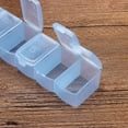 thumbnail image 4 of Agiferg 7 Day Mini Weekly Medicine Box Holder Organizer Container Pill Cases New, 4 of 9