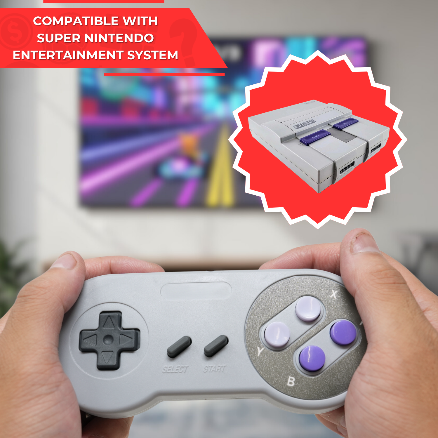 Control de Super Nintendo 4