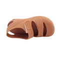 thumbnail image 4 of BRGZLK Kids Boys Girls Beach Sandals Solid Color Closed Toe Anti Slip Outdoor Waterproof Fisherman Slides Stylish Cut-Out Soft Sole Sandal Coffee 4.5-5 Years, 4 of 8