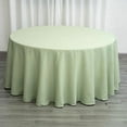 thumbnail image 5 of BalsaCircle 6 Pieces 132" Sage Green Round Polyester Tablecloths Fabric Table Cover Linens, 5 of 8