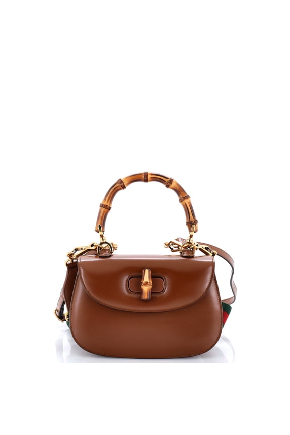 Pre-Owned Bamboo 1947 Top Handle Bag Leather Small By Rebag