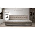 thumbnail image 2 of Sofa Cama Reclinable El Bazar Store Verso Beige Futon Abotonado Matrimonial 3 posiciones, 2 of 7