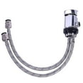 thumbnail image 3 of For Chrome Caravan Motorhome Campervan Shower Mixer Tap Outlet 1/2 With 1500mm Push Fit Tails, 3 of 5