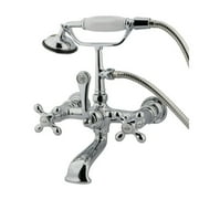 Angle View: Kingston Brass Vintage Clawfoot Tub Faucet
